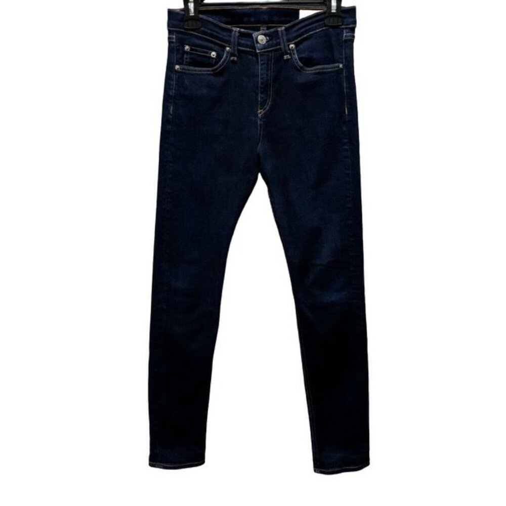 Rag & Bone Womens High Rise Skinny Jeans Size 28 Dark Wash Couleur Heritage - Picture 3 of 10